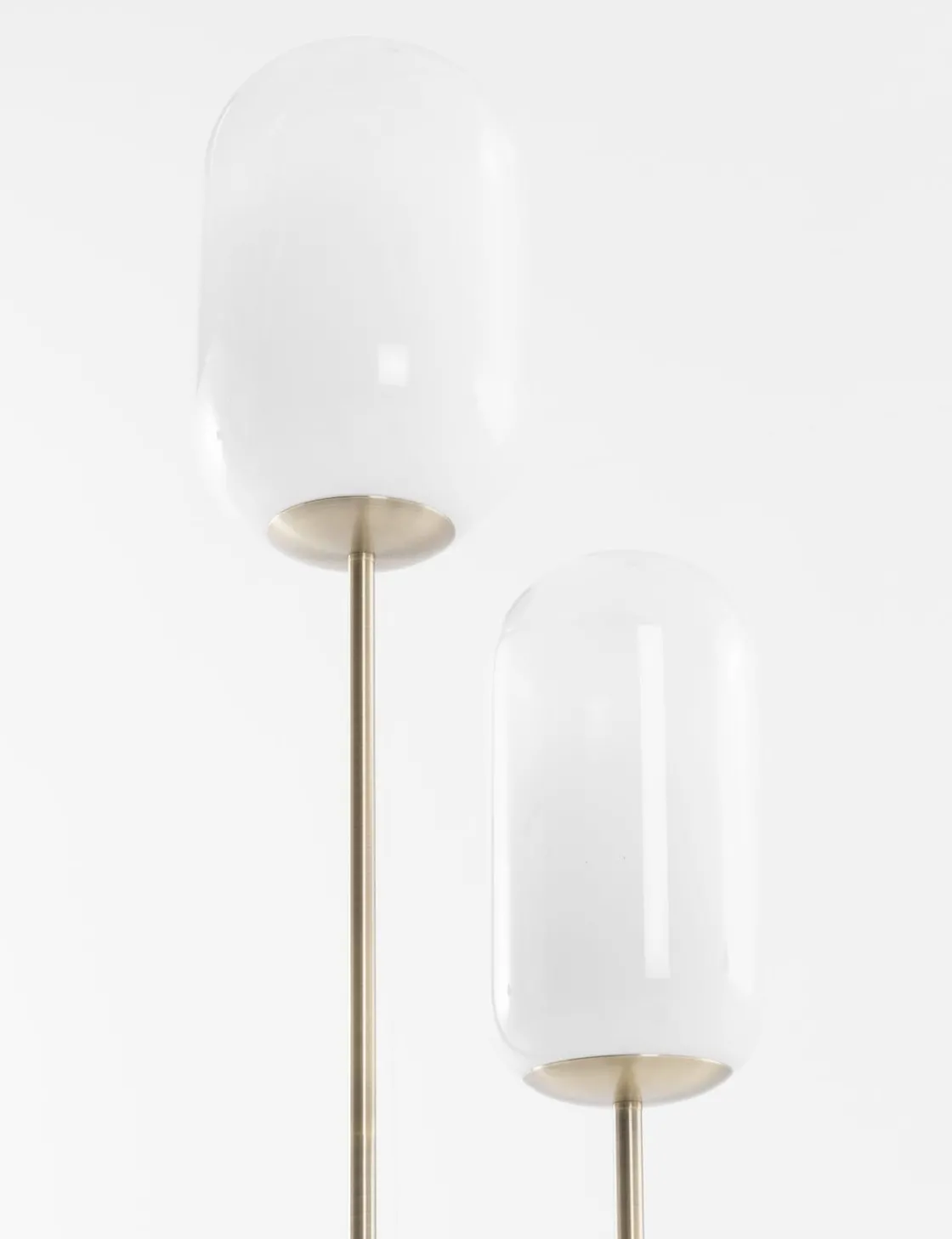 XOOON COCOmaison, Milky vloerlamp 2*E27 - Wit^ Vloerlampen