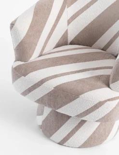 XOOON COCOmaison, Nora fauteuil - Taupe^ Woonaccessoires|Stoffen Fauteuils