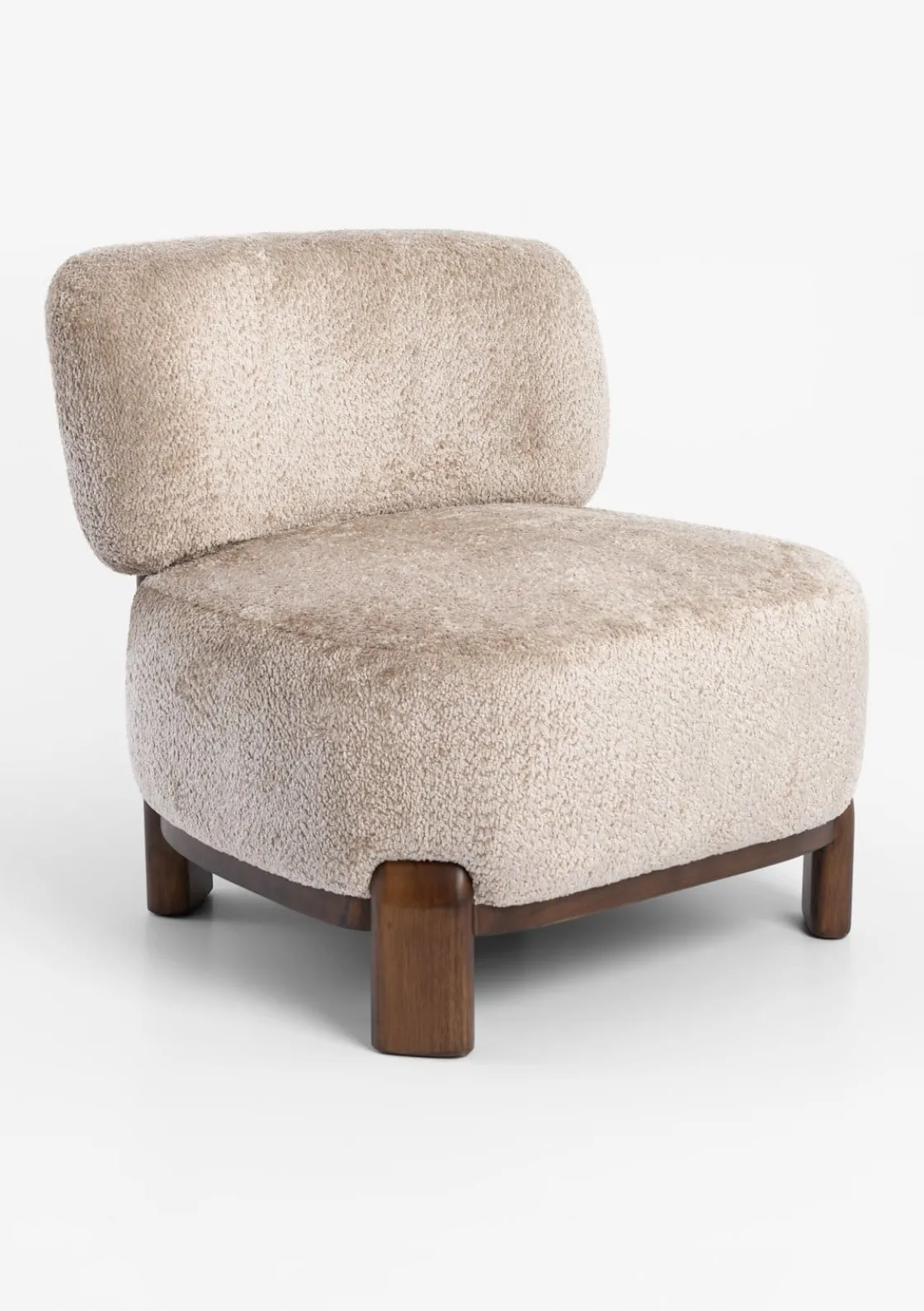 XOOON COCOmaison, Rhodi fauteuil - Taupe^ Woonaccessoires|Stoffen Fauteuils