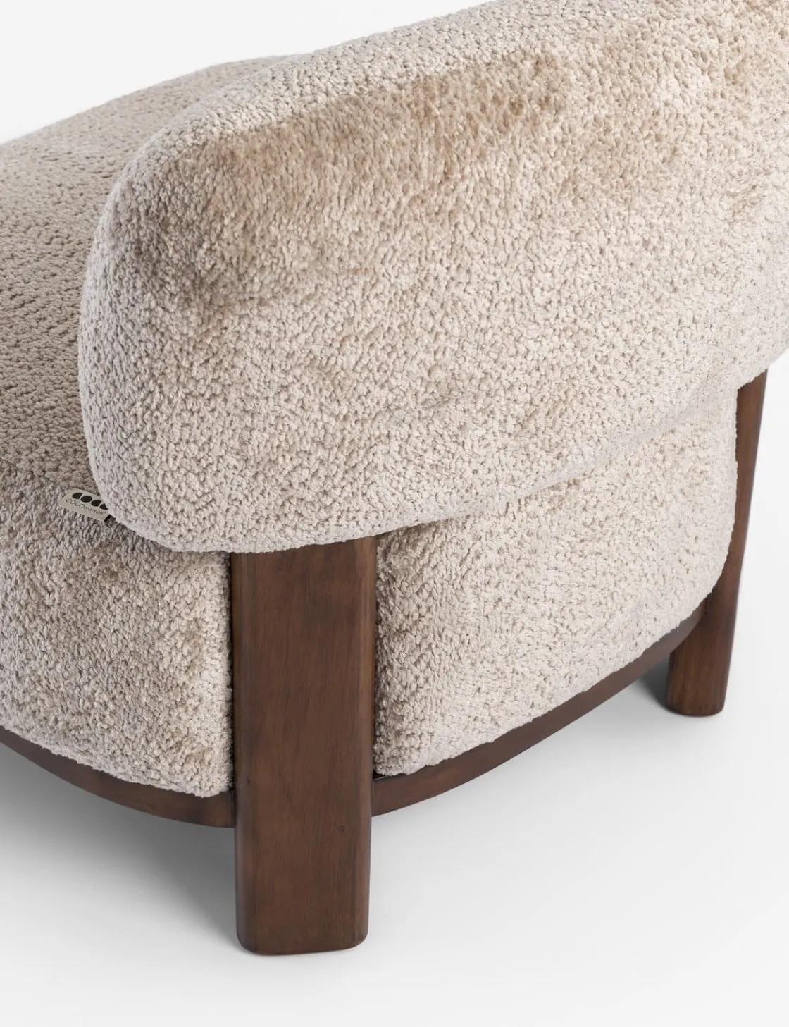 XOOON COCOmaison, Rhodi fauteuil - Taupe^ Woonaccessoires|Stoffen Fauteuils