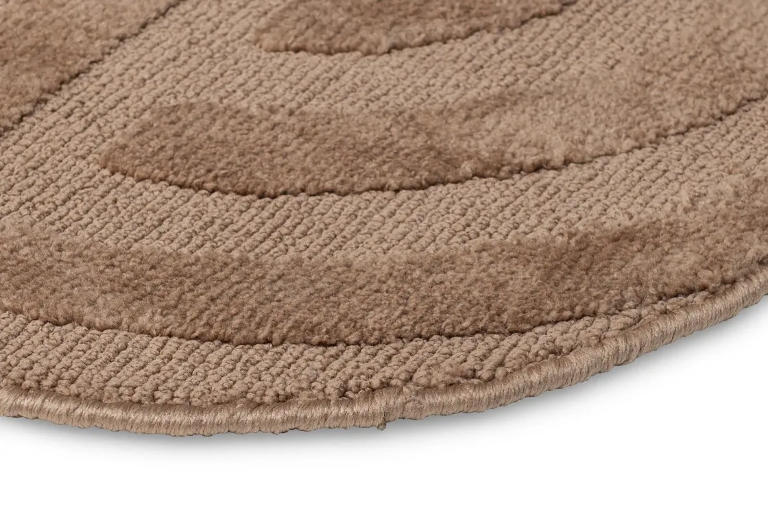 XOOON COCOmaison, Timeless Arch karpet 300x400cm - Taupe^ Woonaccessoires|Vloerkleden