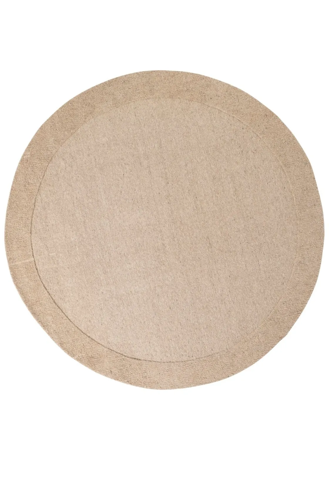 XOOON COCOmaison, Timeless Classic karpet 250dia - Taupe^ Woonaccessoires|Vloerkleden
