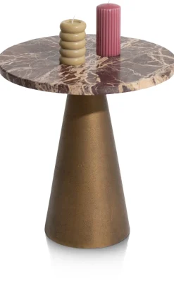 XOOON COCOmaison, Zita bijzettafel H43cm - Rood^ Woonaccessoires|Bijzettafels