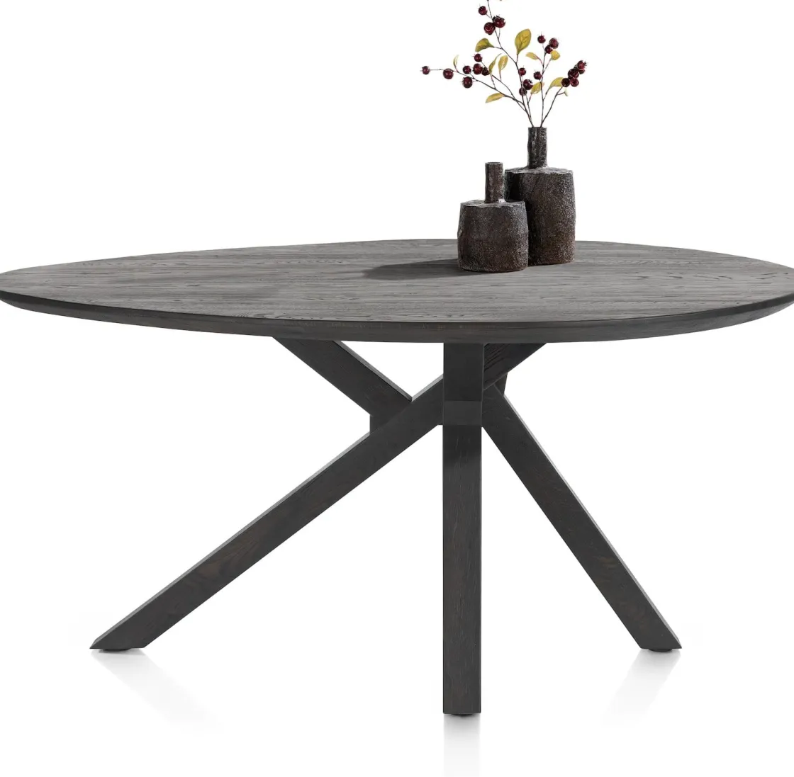 XOOON COSENZA eetkamertafel 160 x 115 cm - marmerlook^ Eettafels|Tafelconfigurator