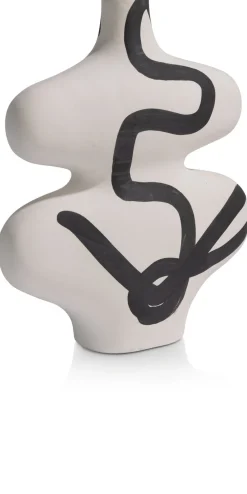 XOOON Curvy vaas H35cm in kleur Multi Color shop je bij COCOmaison^ Woonaccessoires