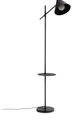 XOOON Daan vloerlamp (1*G9) in de kleur Zwart - COCOmaison^ Vloerlampen
