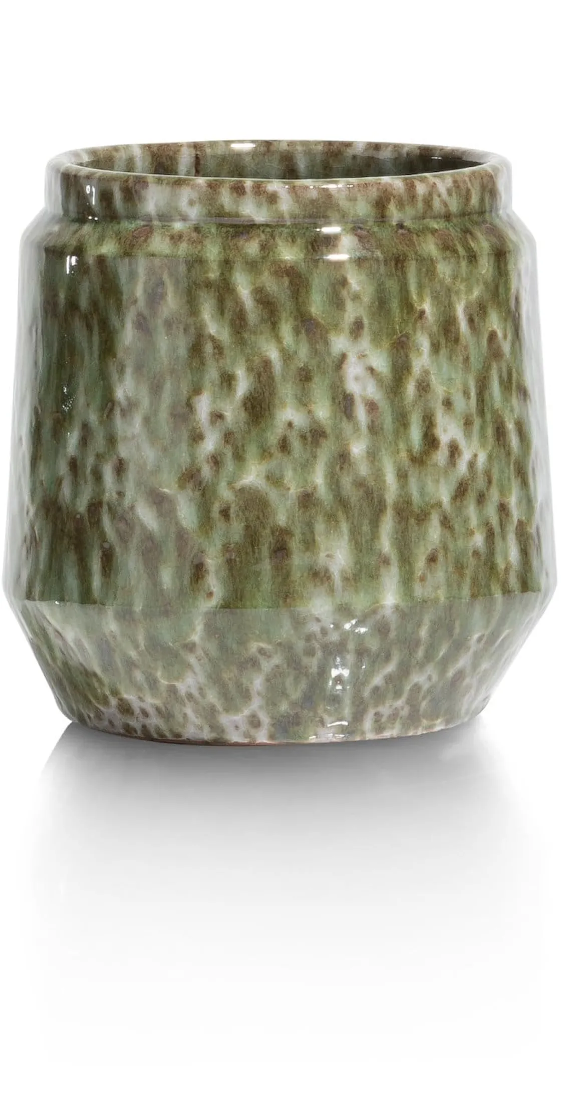 XOOON Dalila pot H20cm in de kleur Groen - COCOmaison^ Woonaccessoires