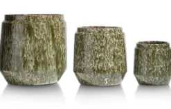 XOOON Dalila pot H20cm in de kleur Groen - COCOmaison^ Woonaccessoires