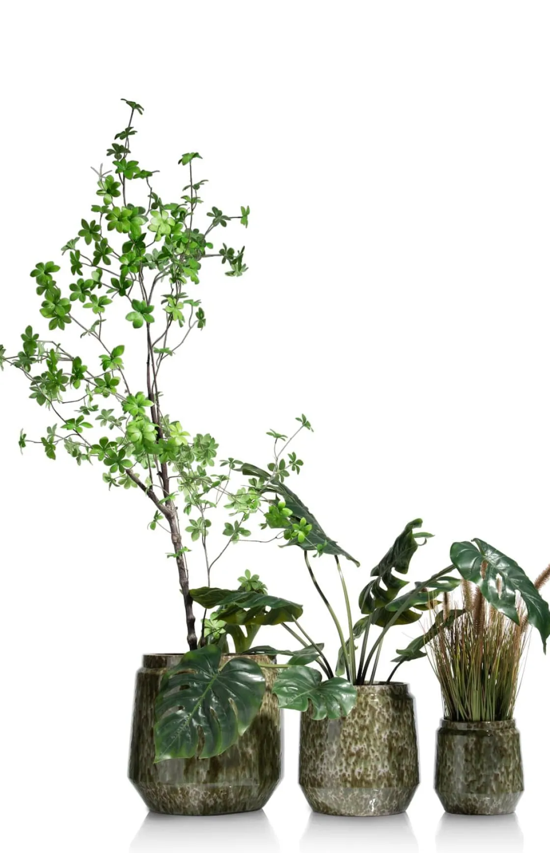 XOOON Dalila pot H20cm in de kleur Groen - COCOmaison^ Woonaccessoires