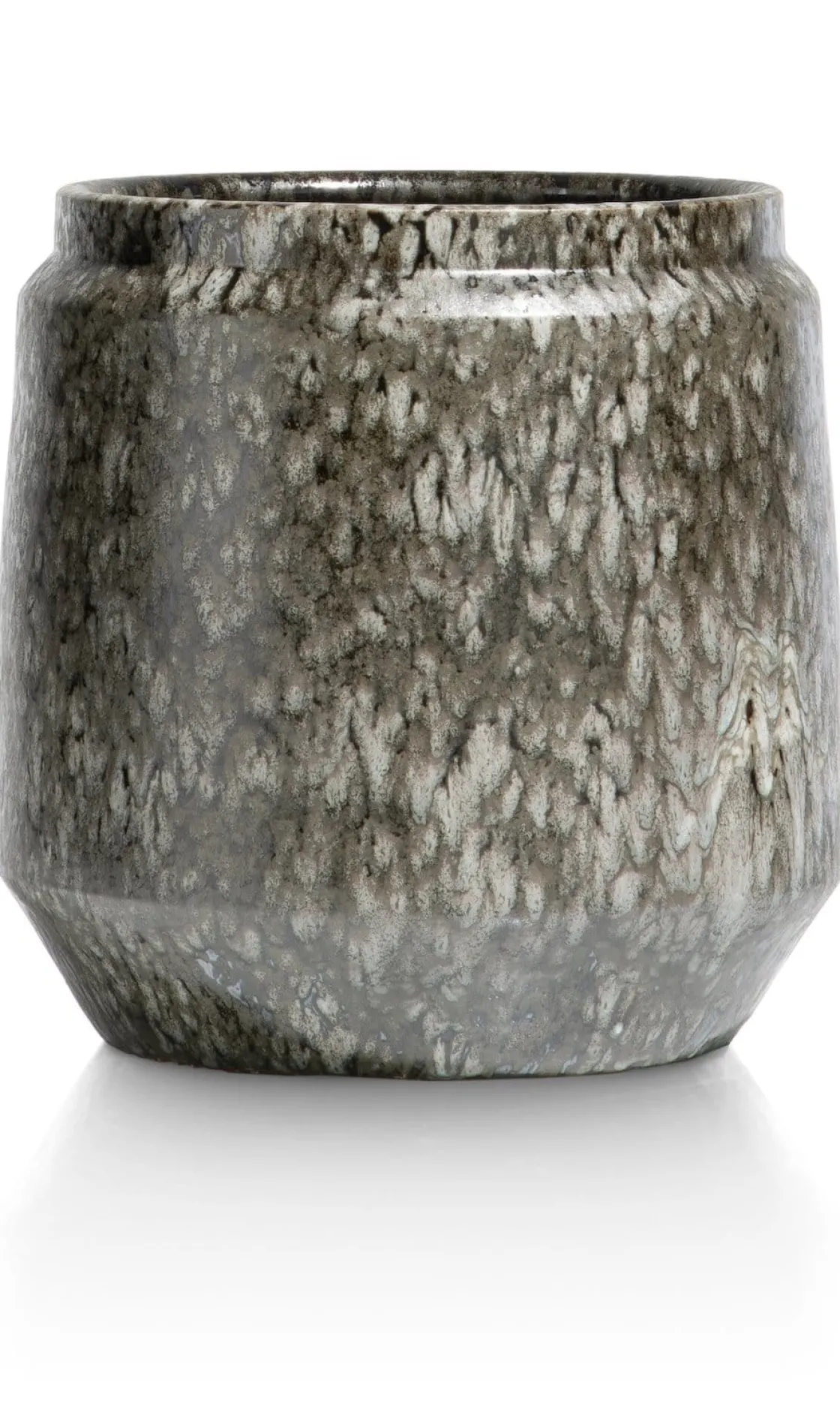 XOOON Dalila pot H28cm in de kleur Zwart - COCOmaison^ Woonaccessoires