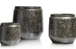 XOOON Dalila pot H28cm in de kleur Zwart - COCOmaison^ Woonaccessoires
