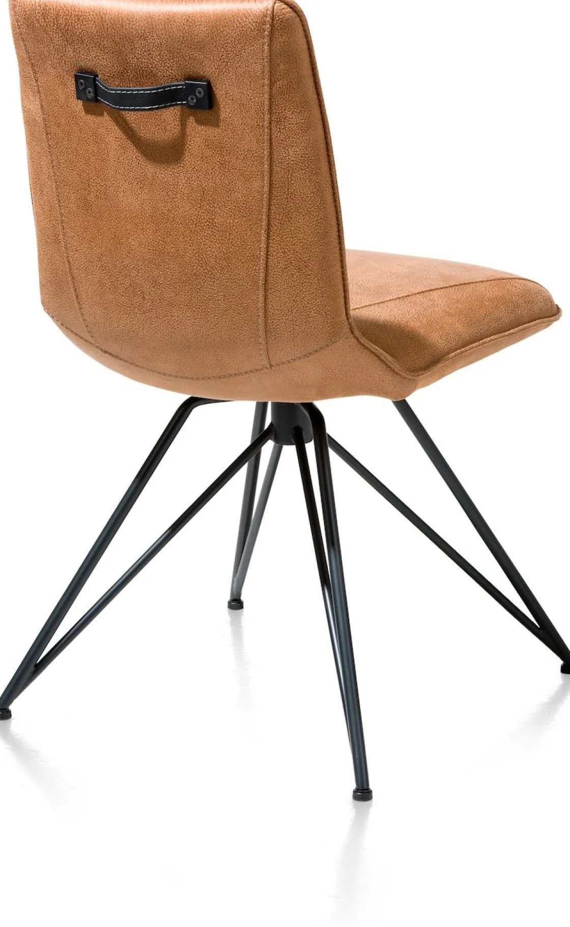 XOOON Design eetkamerstoel "MAC" - Cognac -^ Eetkamerstoelen