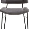 XOOON Design eetkamerstoel "TATUM" - Antraciet -^ Eetkamerstoelen