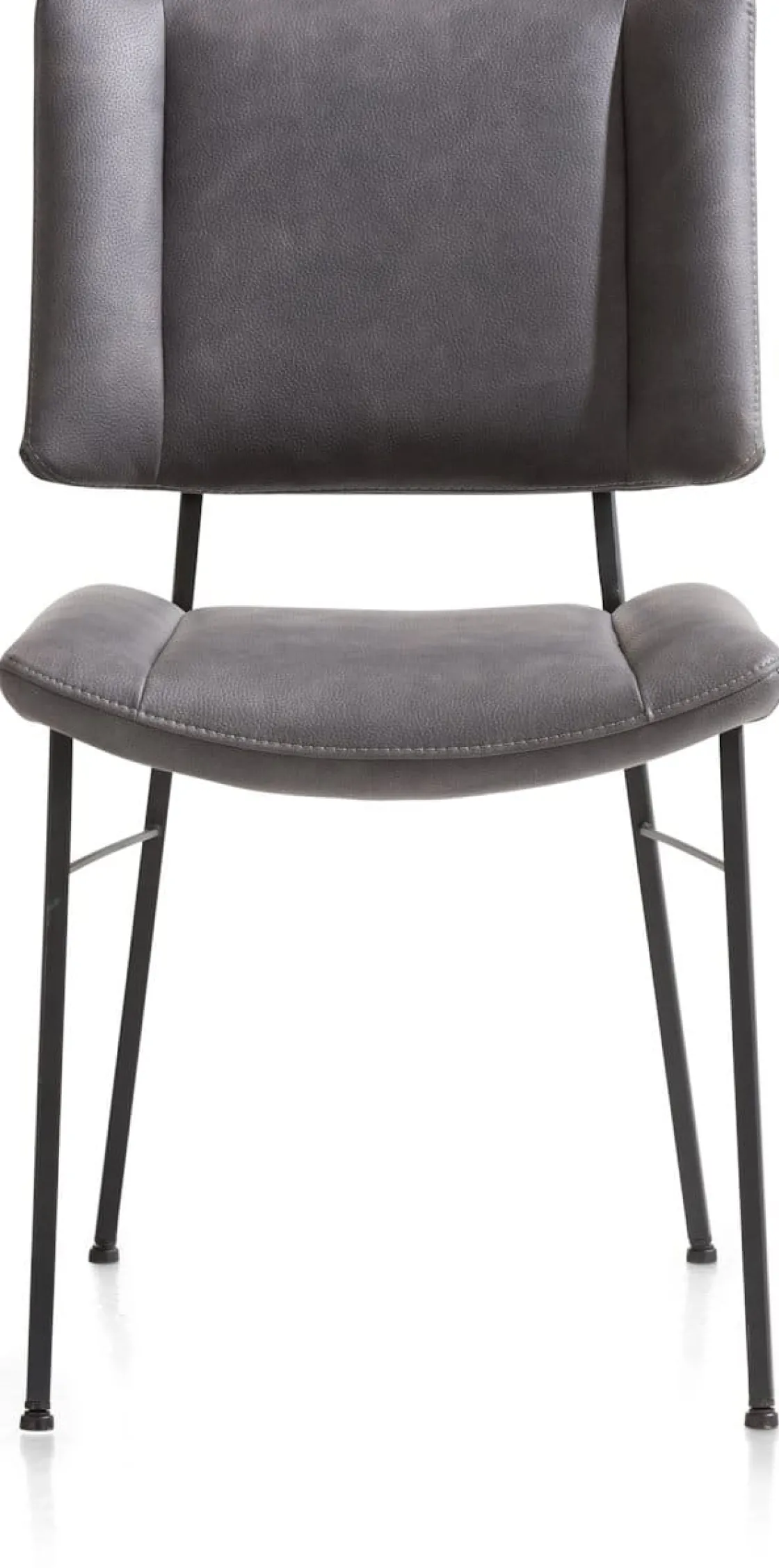 XOOON Design eetkamerstoel "TATUM" - Antraciet -^ Eetkamerstoelen
