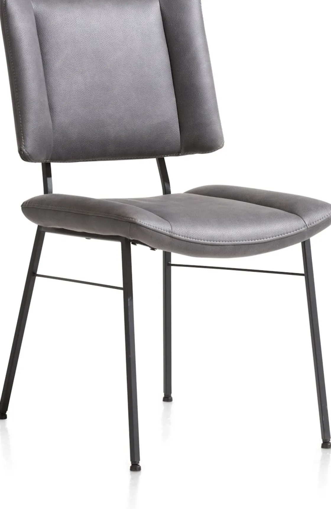 XOOON Design eetkamerstoel "TATUM" - Antraciet -^ Eetkamerstoelen