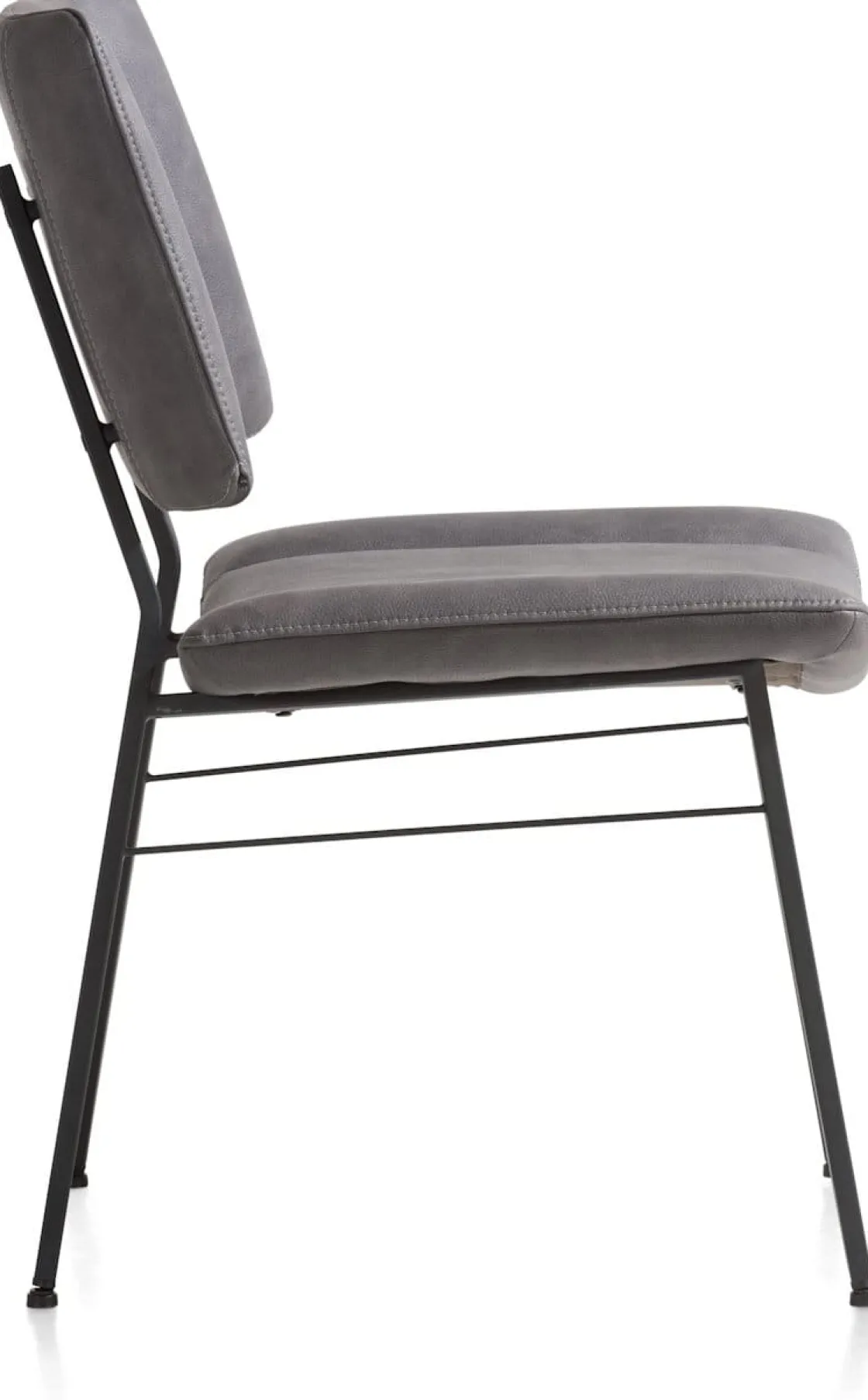 XOOON Design eetkamerstoel "TATUM" - Antraciet -^ Eetkamerstoelen