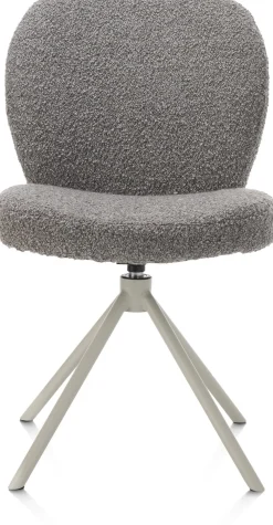 XOOON Eetkamerstoel Jaxon (draaibaar) in de kleur Lever -^ Eetkamerstoelen