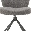 XOOON Eetkamerstoel Jaxon (draaibaar) in de kleur Lever -^ Eetkamerstoelen