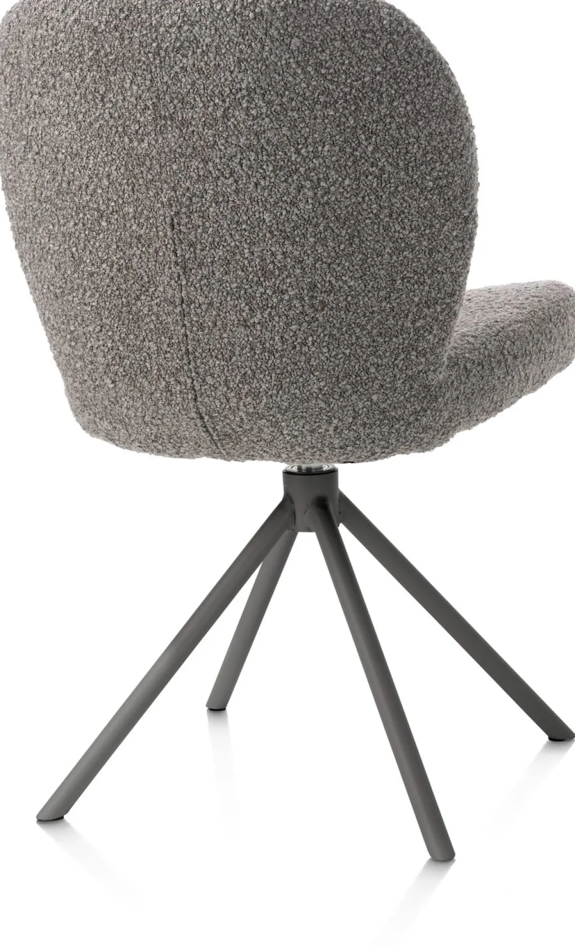 XOOON Eetkamerstoel Jaxon (draaibaar) in de kleur Lever -^ Eetkamerstoelen