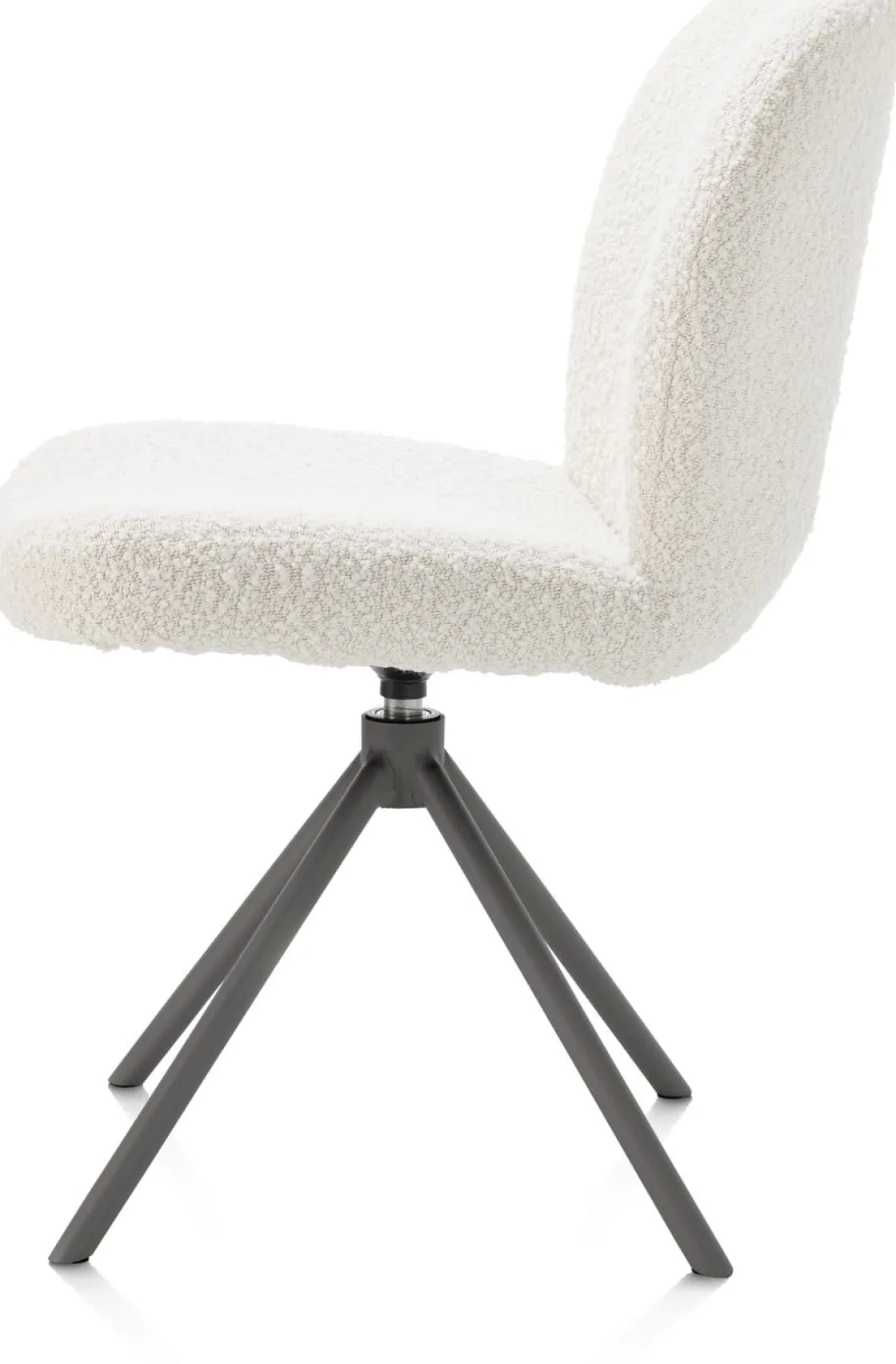 XOOON Eetkamerstoel Jaxon (draaibaar) in de kleur Ivoor -^ Eetkamerstoelen