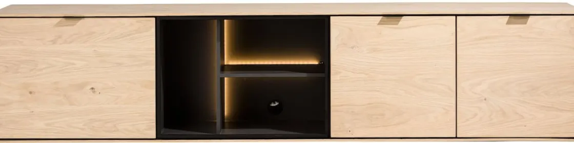 XOOON ELEMENTS box is een zwevend dressoir - 210 cm -^ Wandmeubels|Tv-Meubelen