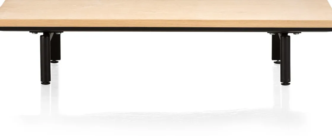 XOOON ELEMENTS platform 100 cm. incl. 2 metalen poten - 100 cm^ Tv-Meubelen
