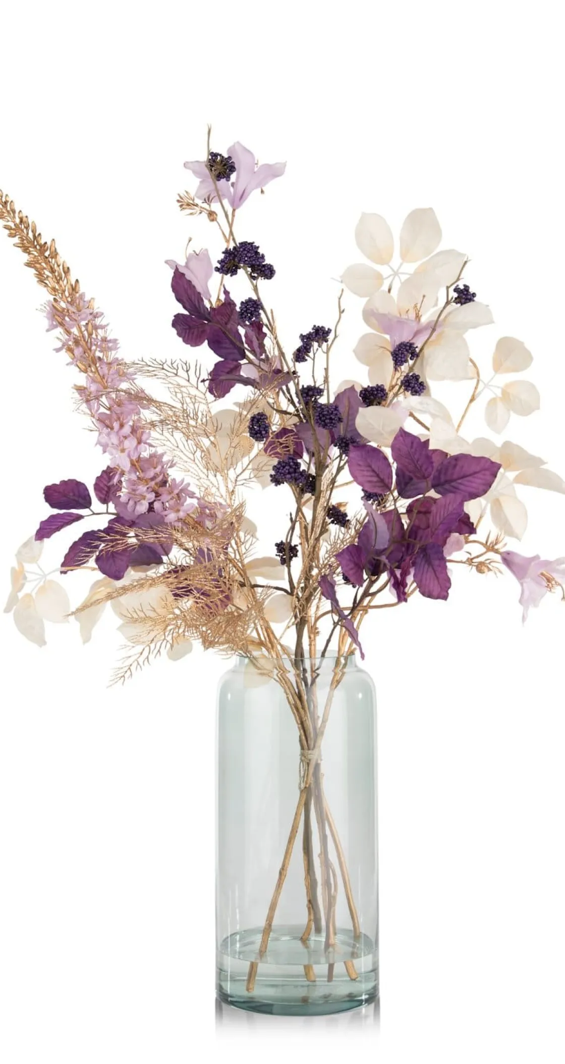 XOOON Eremurus Spray H107cm kunstbloem in de kleur Paars - COCOmaison^ Woonaccessoires