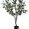XOOON Eucalyptus Tree kunstplant (H140cm) in de kleur Groen^ Woonaccessoires