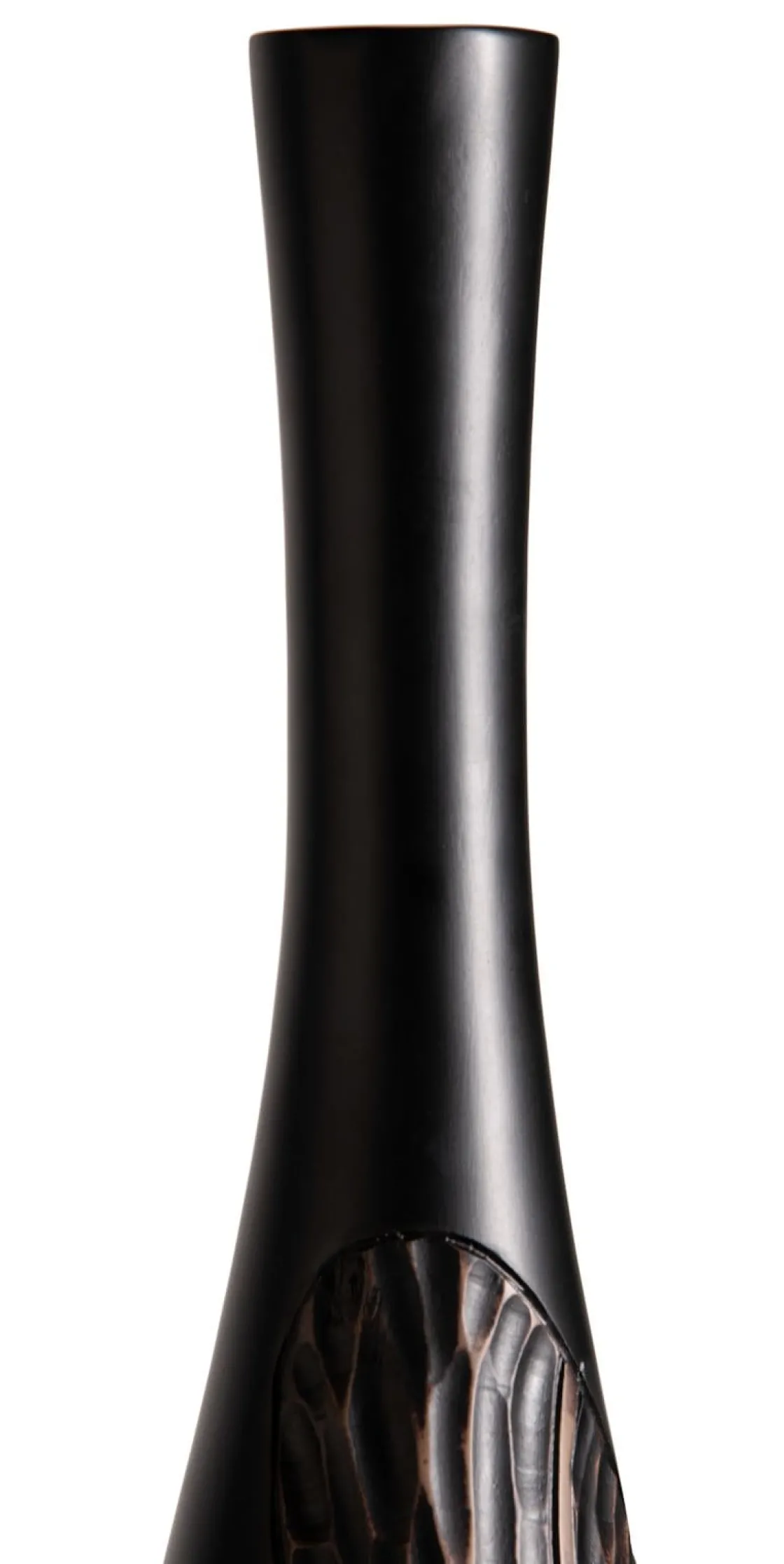 XOOON Faye vaas H107cm in de kleur Zwart - COCOmaison^ Woonaccessoires