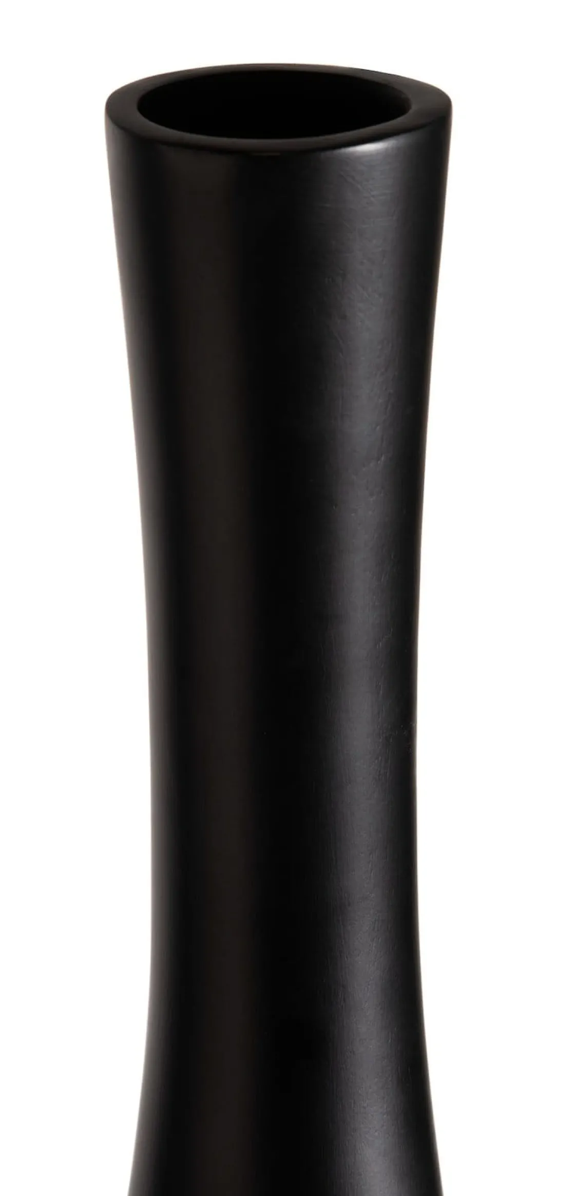 XOOON Faye vaas H75cm in de kleur Zwart - COCOmaison^ Woonaccessoires