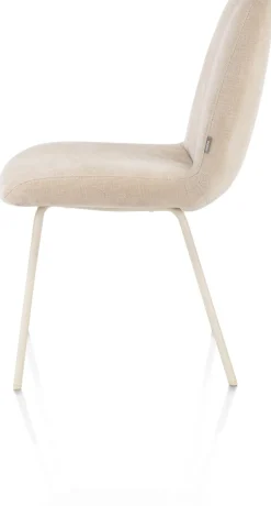 XOOON Filipo eetkamerstoel in de kleur Crème -^ Eetkamerstoelen
