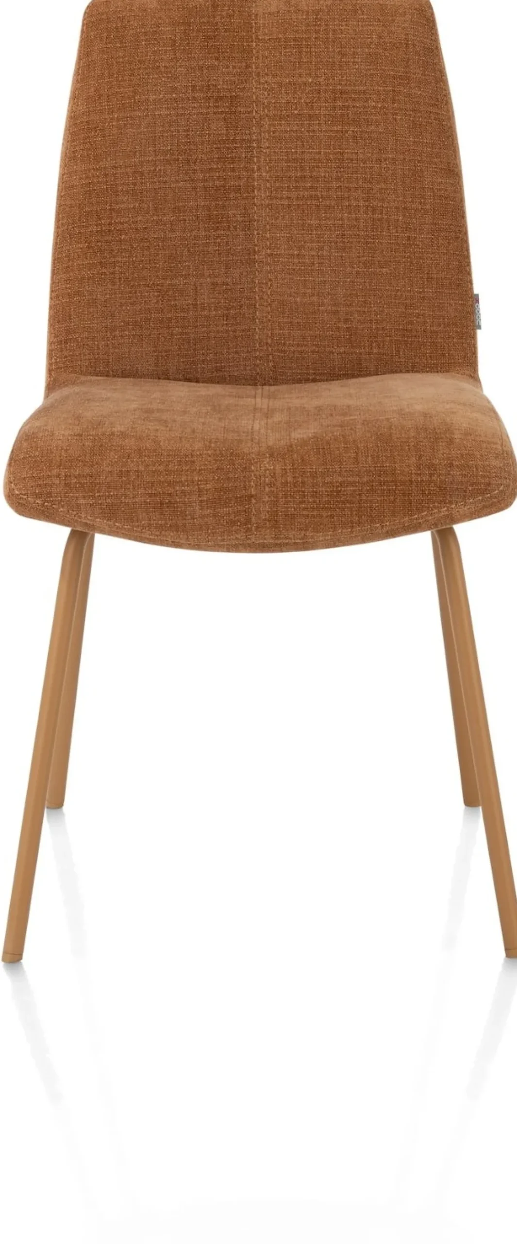 XOOON Filipo eetkamerstoel in de kleur Koper -^ Eetkamerstoelen