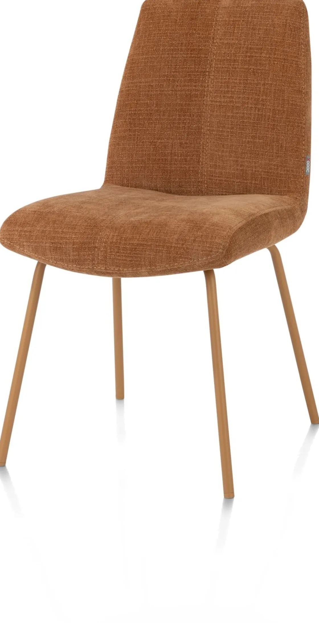 XOOON Filipo eetkamerstoel in de kleur Koper -^ Eetkamerstoelen