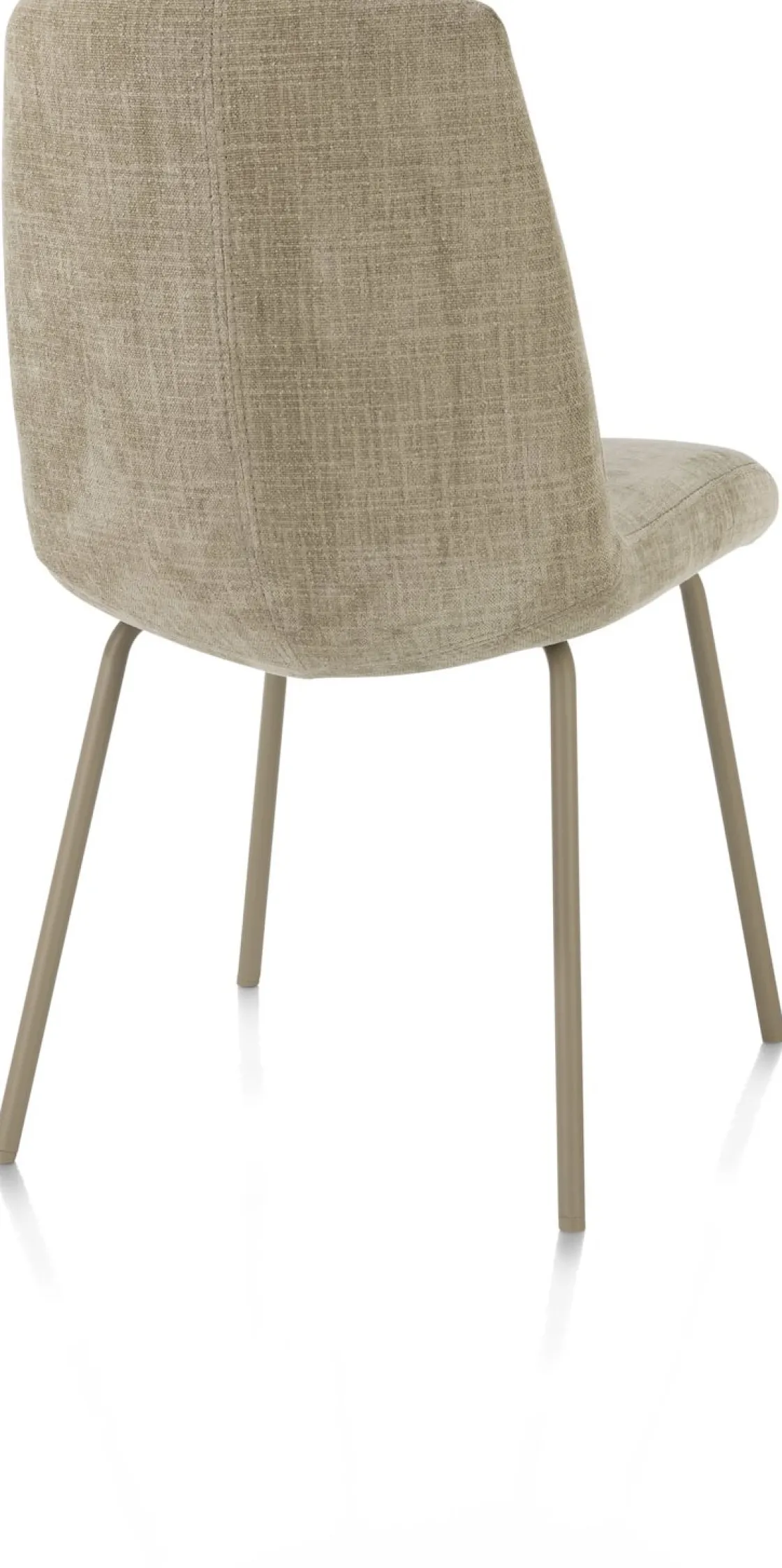 XOOON Filipo eetkamerstoel stof Cadiz in de kleur Olijf -^ Eetkamerstoelen