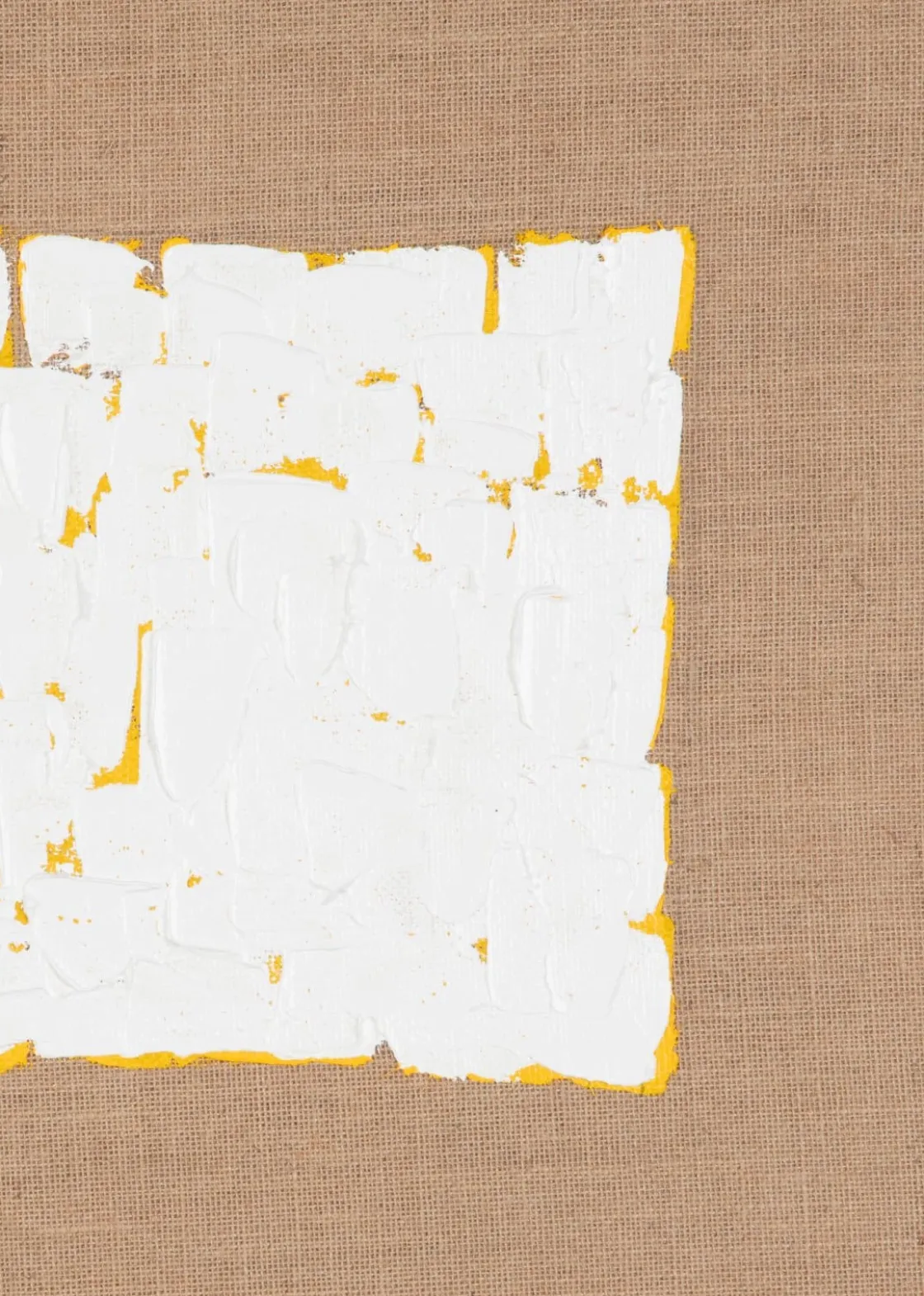 XOOON Finn schilderij 70x70cm in de kleur Naturel - COCOmaison^ Wanddecoraties|Woonaccessoires