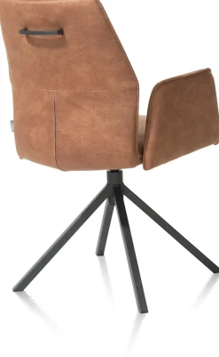 XOOON FRANKY armstoel (draaibaar + greep) -^ Armstoelen