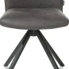 XOOON FRANKY eetkamerstoel - draaibaar - Taurus - zwart^ Eetkamerstoelen