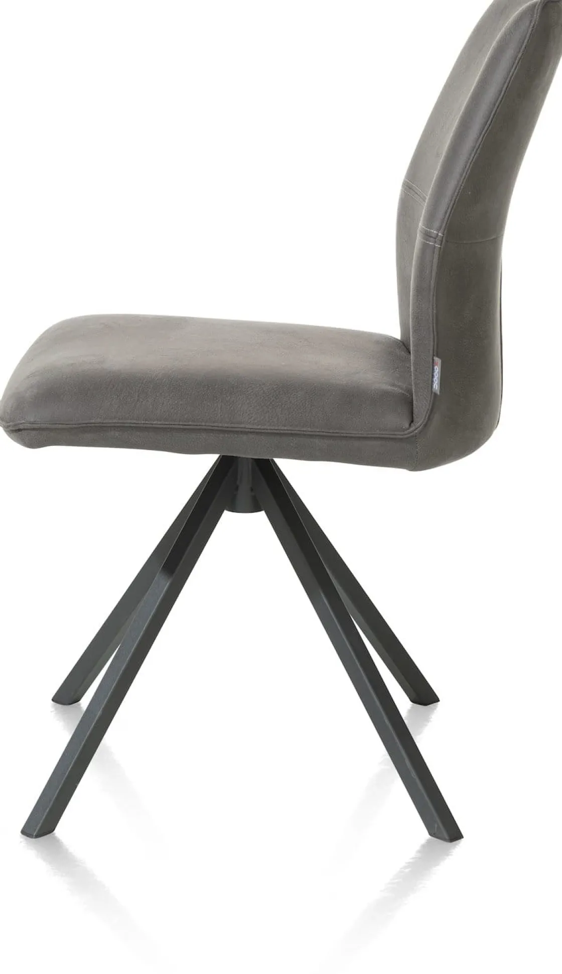 XOOON FRANKY eetkamerstoel - draaibaar - Taurus - zwart^ Eetkamerstoelen
