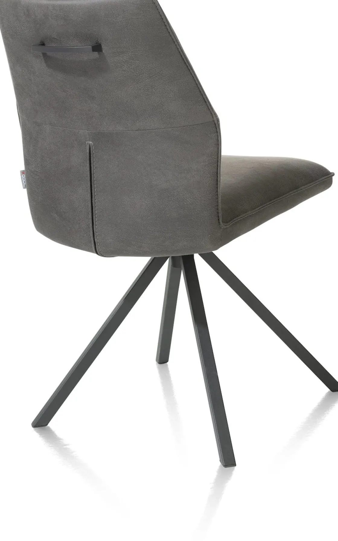 XOOON FRANKY eetkamerstoel - draaibaar - Taurus - zwart^ Eetkamerstoelen