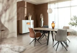 XOOON FRANKY eetkamerstoel (vast frame + greep) -^ Eetkamerstoelen