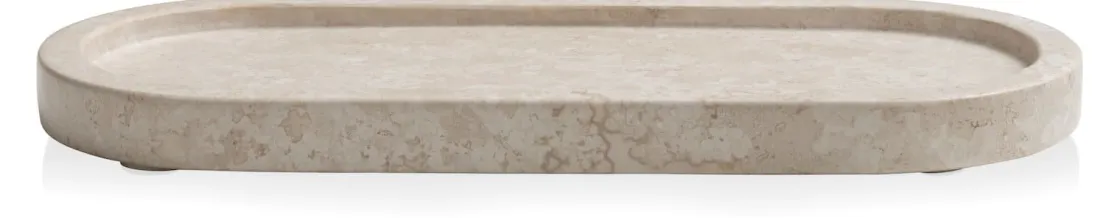 XOOON idas schaal (breedte 35cm) in de kleur Creme - COCOmaison^ Woonaccessoires