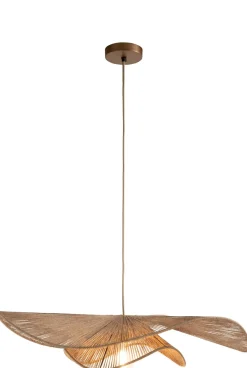 XOOON Iggy hanglamp 1*E27 D80cm in de kleur Naturel - COCOmaison^ Hanglampen