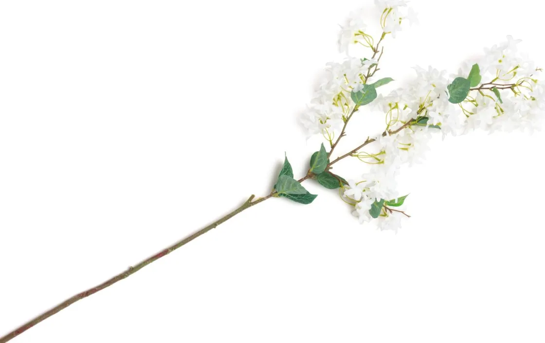 XOOON Jasmin Branch kunstbloem (H115cm) in kleur Wit van COCOmaison^ Woonaccessoires
