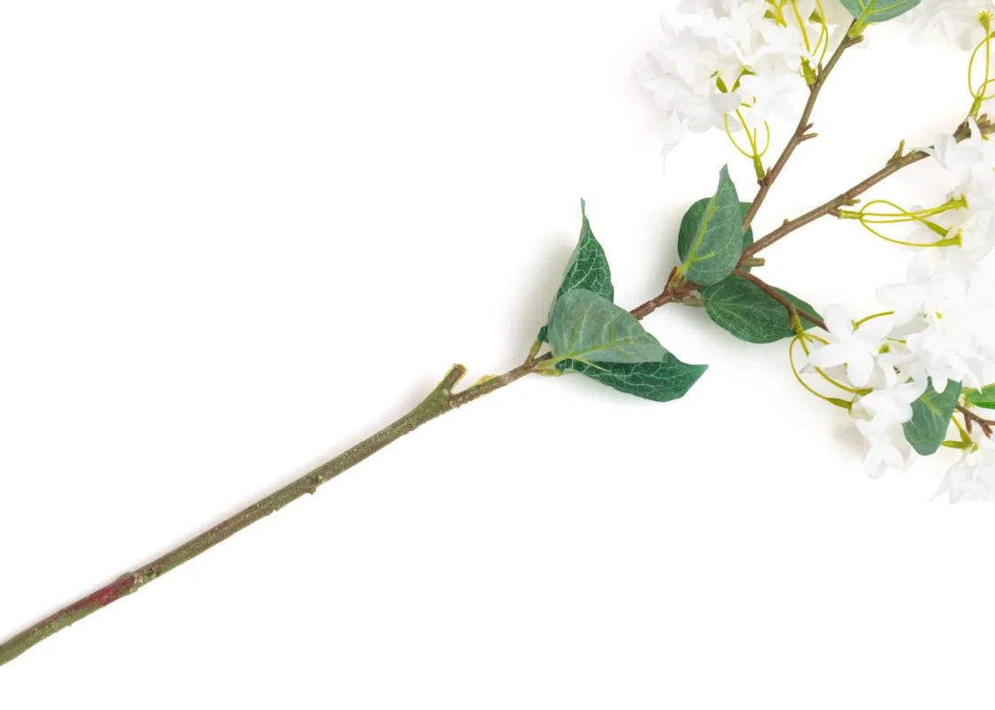 XOOON Jasmin Branch kunstbloem (H115cm) in kleur Wit van COCOmaison^ Woonaccessoires
