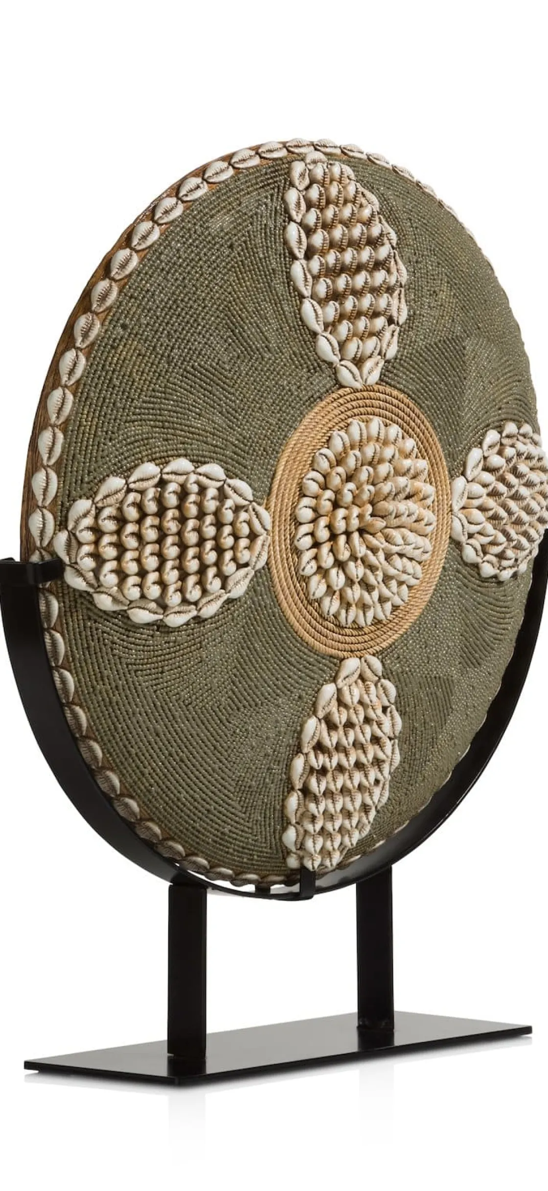 XOOON Jennifer beeld rond met schelpjes H44cm - COCOmaison^ Woonaccessoires