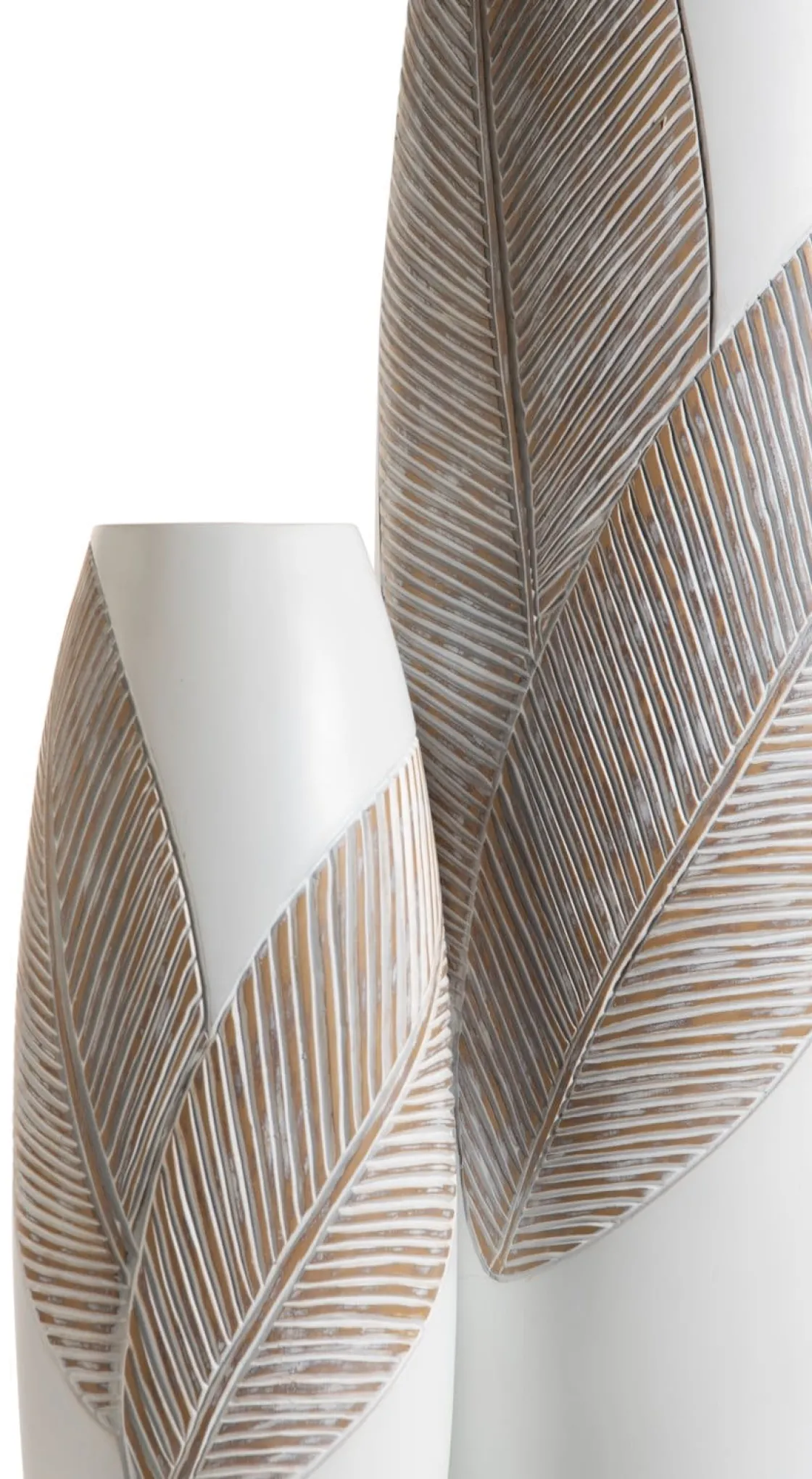 XOOON Jolie vaas H78cm in de kleur Wit - COCOmaison^ Woonaccessoires