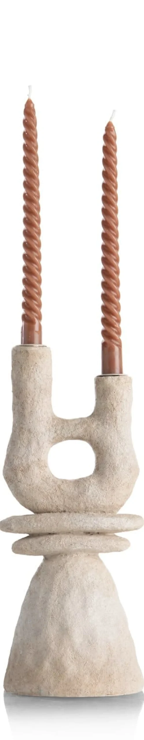 XOOON June kandelaar H32cm in de kleur Crème - COCOmaison^ Woonaccessoires