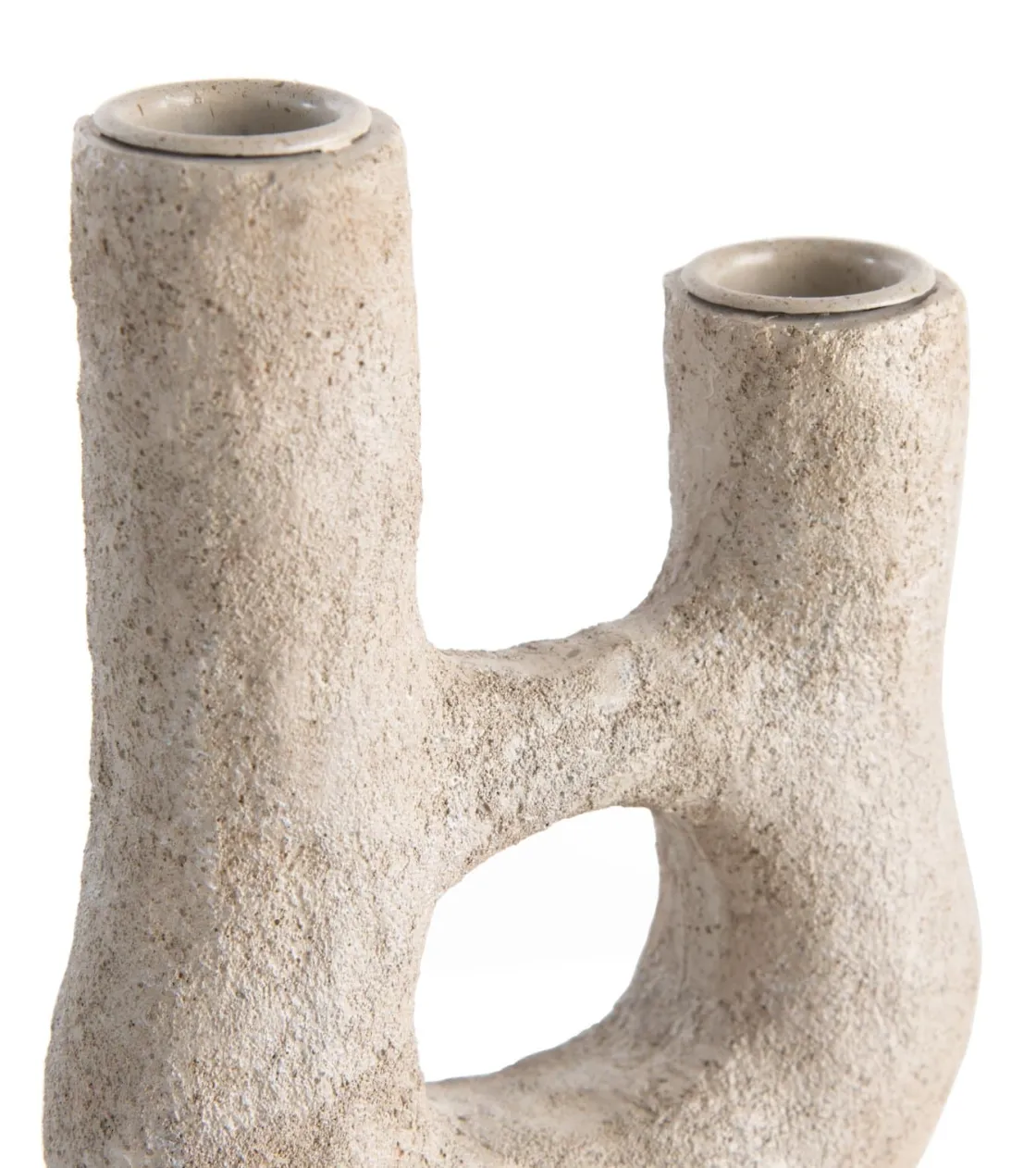 XOOON June kandelaar H32cm in de kleur Crème - COCOmaison^ Woonaccessoires