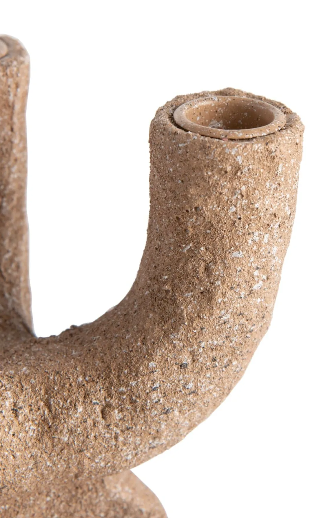 XOOON June kandelaar H27cm in de kleur Bruin - COCOmaison^ Woonaccessoires