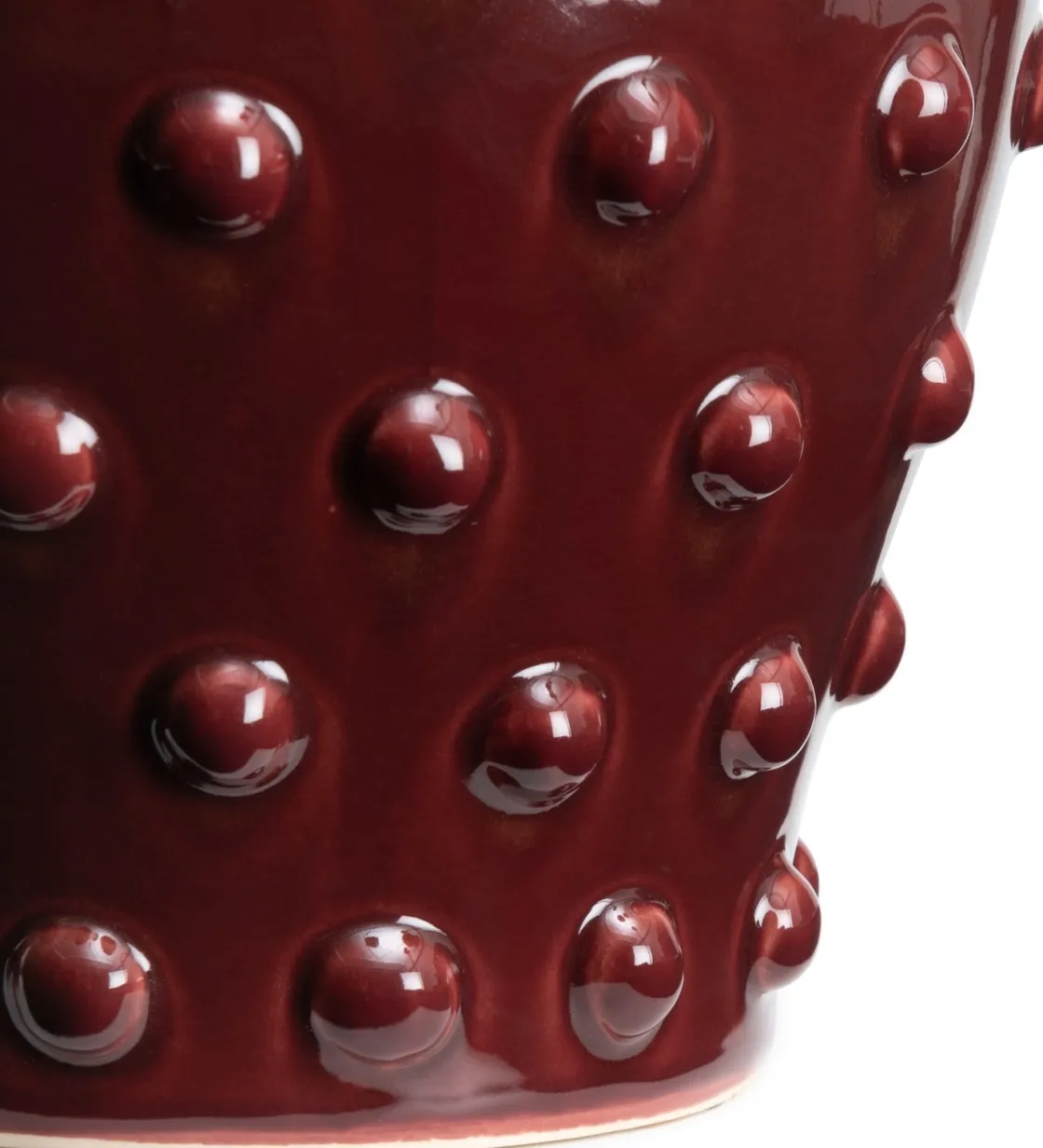 XOOON Kathy vaas (H44cm) in de kleur Rood - COCOmaison^ Woonaccessoires